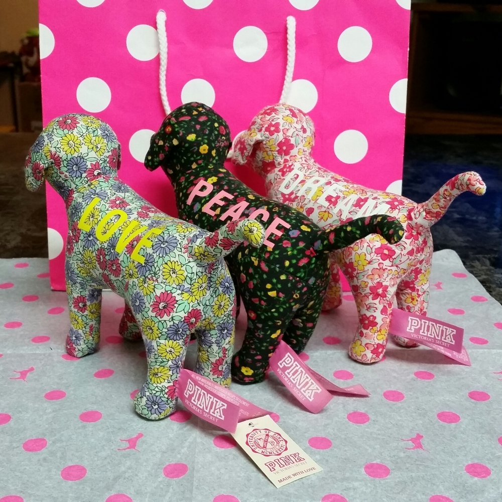 VS PINK Floral Mini Dog Complete Set